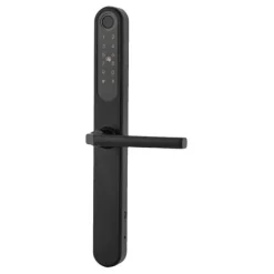 Hjemmealarmsystemer^Smart Dørklås, Fingeraftryksadgang, USB Nødstrøm,12X1.35CM, Ja