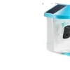 Sale Smart Fugl Foderautomat, 2K HD Kamera, Solcelledrevet, 2L Kapacitet,Blå Til Fugle & Småvildt