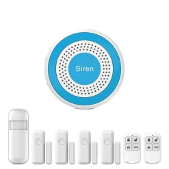 Hjemmealarmsystemer^Smart Hjem Sikkerhedssystem, Trådløs Forbindelse, APP Kontrol,G-EU