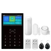 Hjemmealarmsystemer^Smart Home Alarm System, App Kontrol, 99 Zone Support,EU stik, 4G-A