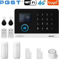 Outlet Smart Home Alarm System, Trådløs Kontrol, Multi-Sensor Understøttelse,4G-B-EU Hjemmealarmsystemer