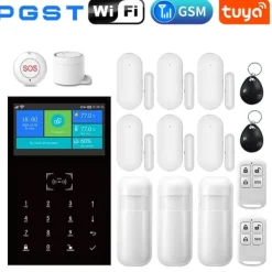 Sale Smart Home Alarm System, Trådløs Kontrol, Multi-Zone Dækning,D-2G, EU stik Hjemmealarmsystemer