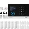 Hjemmealarmsystemer^Smart Home Alarm System, Trådløs Kontrol, Multi-Sensor Understøttelse,4G-F-EU