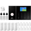 Hjemmealarmsystemer^Smart Home Alarm System, WiFi & 4G Forbindelse, Bevægelsesdetektion,F, EU stik