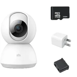 Discount Smart Home Hub, Styring med Stemmen, Automatiseringsfunktioner,1080P tilføj 32G Sikkerhedsmonitorer & Videokameraer