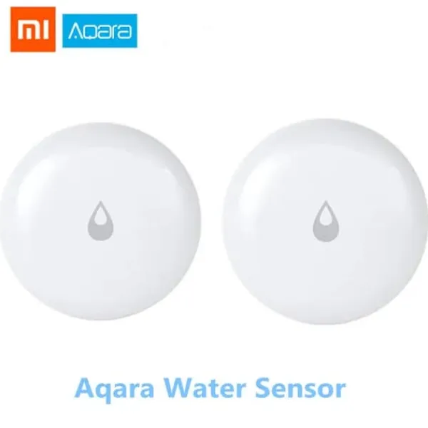 Lækagedetektorer^Smart Home Hub, Zigbee Kompatibilitet, Fjernbetjening, Aqara vandsensorX2