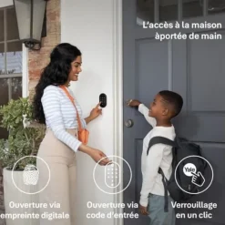 New Smart Keyboard - YALE - Biometrisk - Op til 10 brugere på tastaturet Hjemmealarmsystemer