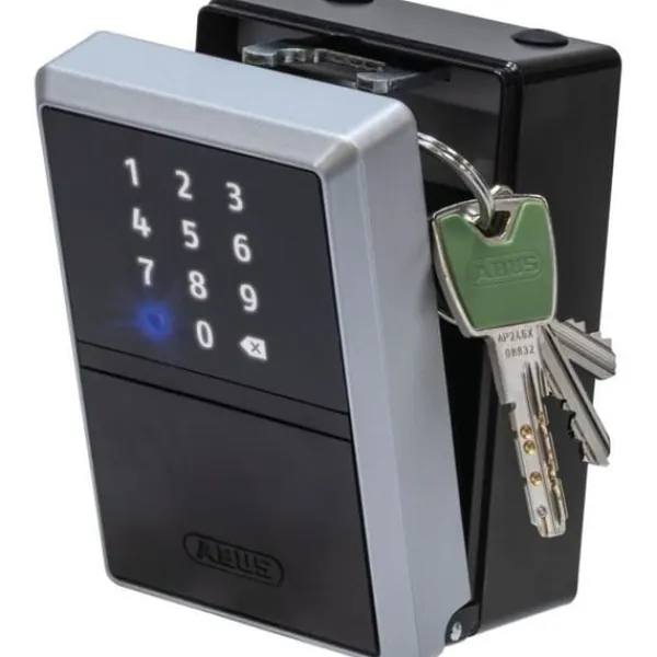 Pengeskabe^Smart nøgleboks - ABUS - 787 Smart-BT KeyGarage B - Åbning af smartphone - Opbevaring af 20 nøgler - IP54
