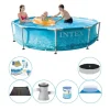 Outlet Smart Pool Deal - Intex Metalramme Rund Strand 305x76 cm Pooler