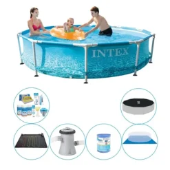 Outlet Smart Pool Deal - Intex Metalramme Rund Strand 305x76 cm Pooler