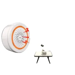 Hot Smart Sirene, 90dB Alarm, Fjernbetjening,Zigbee Sirene Hjemmealarmsystemer