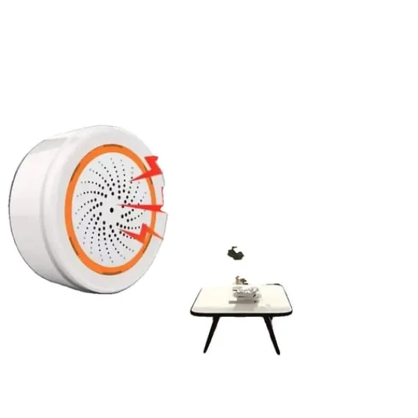 Hot Smart Sirene, 90dB Alarm, Fjernbetjening,Zigbee Sirene Hjemmealarmsystemer