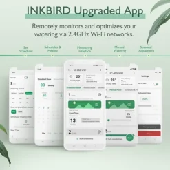 Hot Smart Sprinkler Controller, 8-Zone Kontrol, Wi-Fi Forbindelse,EU STIK Vanding