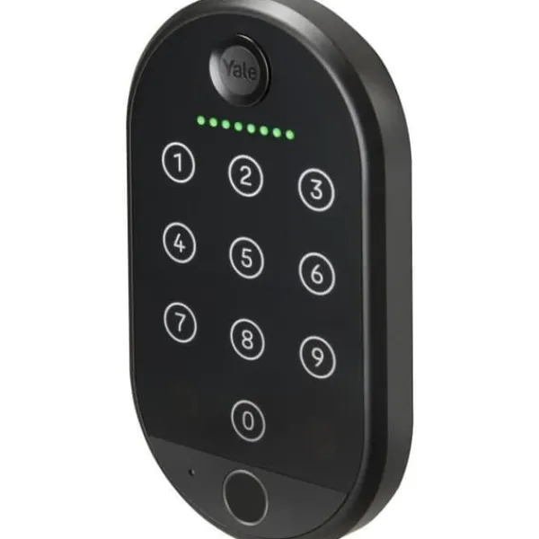 Sensorer Til Sikkerhedssystemer^Smart tangentbord - YALE - Biometrisk - Upp till 10 användare på tangentbordet