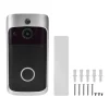 Sikkerhedsmonitorer & Videokameraer^Smart WiFi-videodørklokke - nem installation, 720P nattesyn, trådløs bevægelsesdetektion - perfekt til hjemmesikkerhed