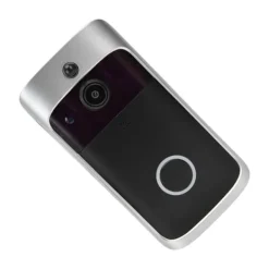 Sikkerhedsmonitorer & Videokameraer^Smart WiFi-videodørklokke - nem installation, 720P nattesyn, trådløs bevægelsesdetektion - perfekt til hjemmesikkerhed