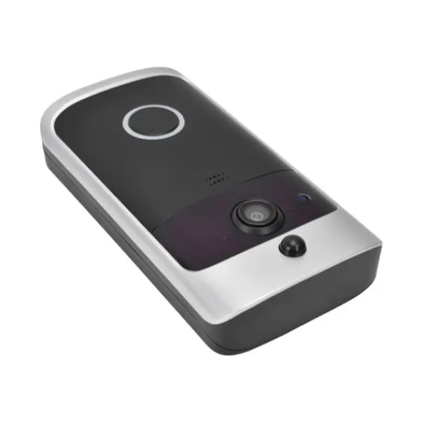 Sikkerhedsmonitorer & Videokameraer^Smart WiFi-videodørklokke - nem installation, 720P nattesyn, trådløs bevægelsesdetektion - perfekt til hjemmesikkerhed
