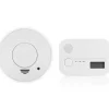 Outlet Smartwares Brandsikkerhedssæt, brandalarm + kuliltealarm - Hvid Røg- & Kulmonoxiddetektorer
