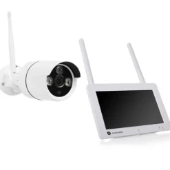 Sale Smartwares Trådlös övervakningskamera 1080p 7 skärm + app Sikkerhedsmonitorer & Videokameraer