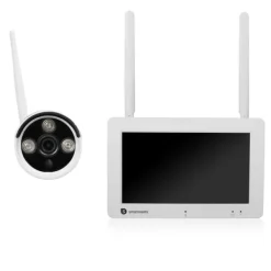 Sale Smartwares Trådlös övervakningskamera 1080p 7 skärm + app Sikkerhedsmonitorer & Videokameraer