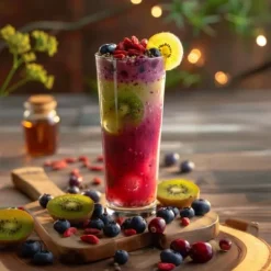 Smoothie frugtplanter mix - Sæt med 8 - Højde 25-40cm - ⌀9cm Kit Til Plante- & Urtedyrkning