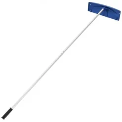 Snerydning^Snerydningsskovl til tag, 118-555x60x15,5 cm, Sølv, Plastblad