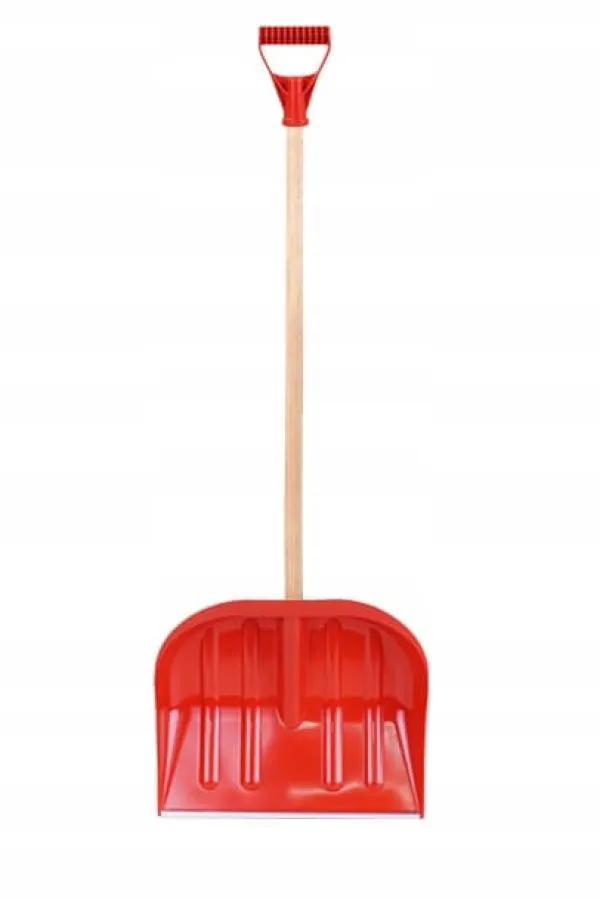Snerydning^Sneskovl 45 cm rød