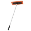 Snerydning^Sneskraber til biltag - Snetagskraber - Skaft 1,2 m - Ridsefrit skumblad 45 cm - Skridsikkert håndtag - Letvægt - Til garagetag