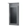 SoBuy Vægbord Træfoldebord 50x75x76cm - Grå Barbord med tavle FWT20-HG Postkasser & Brevindkast
