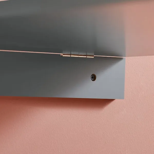 SoBuy Vægbord Træfoldebord 50x75x76cm - Grå Barbord med tavle FWT20-HG Postkasser & Brevindkast
