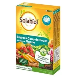 Clearance SOLABIOL SOGUA750N SOGUA750N - Guano-baseret Boost-gødning - Stimulerer vegetationsopstart, Gul Gødningsmidler