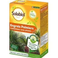 Gødningsmidler^SOLABIOL SOPALMY15 palm- och medelhavsväxtgödsel 1,5 kg, användbar i ekologiskt jordbruk