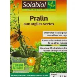 Hot Solabiol SOPRAL3 Praline med grøn ler - Op til 3 l - 2,4 kg Jord & Sand