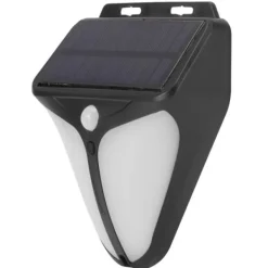 Discount Solar Alarm Lampe Vandtæt Menneskekrops Induktionslys til Udendørs Have Gård Lagerhegn Sikkerhedslamper