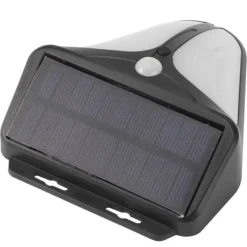 Discount Solar Alarm Lampe Vandtæt Menneskekrops Induktionslys til Udendørs Have Gård Lagerhegn Sikkerhedslamper