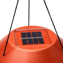 Vinddekoration^Solar Farve Skiftende Vindklokke LED Lys Fugletype Hjem Havedekoration Farverig