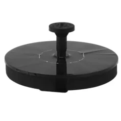Springvand & Damme^Solar flydende springvand til fuglebad dam akvarium pool - lav støj, multi dyser, vandtæt - 5V