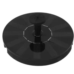 Springvand & Damme^Solar flydende springvand til fuglebad dam akvarium pool - lav støj, multi dyser, vandtæt - 5V