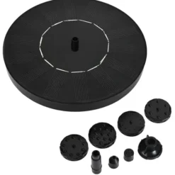 Sale Solar Fountain - Solar Powered Fountain til Fuglebad 16cm Springvand & Damme