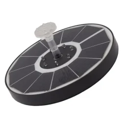 Hot Solar Fountain Light med 8 dyser 3,5W 900mAh Farverig Kraftfuld Solar Fuglebadefontæner til Fuglebad Have Gennemsigtigt mundstykke Springvand & Damme