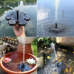 Outlet Solar fountain Solar powered Fountain vand springvand / Vandpumpe / Pumpe Springvand & Damme