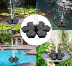 Outlet Solar fountain Solar powered Fountain vand springvand / Vandpumpe / Pumpe Springvand & Damme