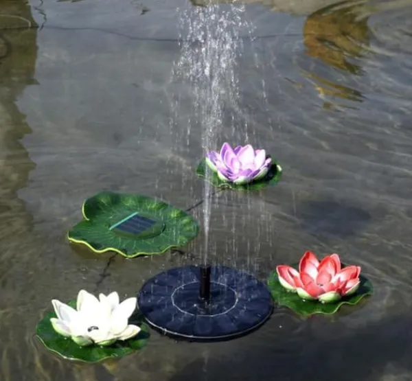 Springvand & Damme^Solar fountain Solar powered Fountain vand springvand / Vandpumpe / Pumpe