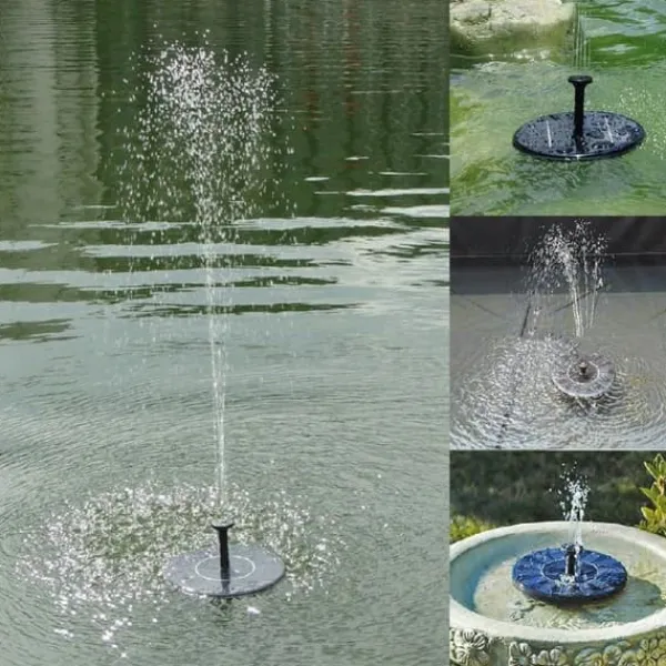 Springvand & Damme^Solar fountain Solar powered Fountain vand springvand / Vandpumpe / Pumpe