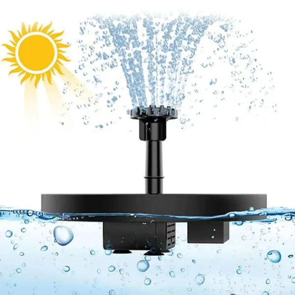 Best Solar Fountain Vandfontæne (uden batteri) model 1 Springvand & Damme
