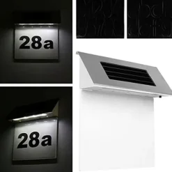 Hot SOLAR HJEM NUMMER TUTUMI GA1049B Adresseskilte & Husnumre