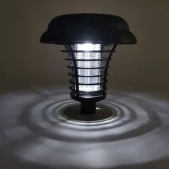Hot SOLAR LAMPE INSEKTICIDMIDDEL 2-i-1 TIL MYG OG FLUGER DEKORATIV UV NoBzzz Insektmiddel & Dyreafvisende Middel