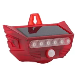 Sikkerhedslamper^Solar Motion Sensor Alarm Sirene med fjernbetjening til udendørs gårdhave