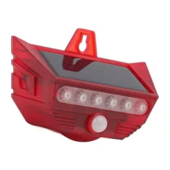 Sikkerhedslamper^Solar Motion Sensor Alarm Sirene med fjernbetjening til udendørs gårdhave