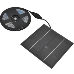 Havedekorationer^Solar Plant Grow Light Strip Miljövänlig 5W LED Högt ljusflöde Främja tillväxt Solar LED Grow Light Strips 3 Meter / 3,3yd